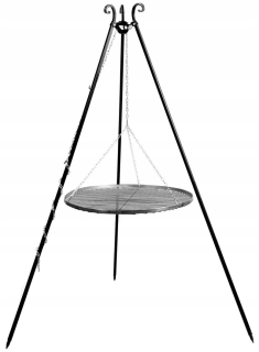 ZÁHRADNÝ GRIL OHEŇ 60CM TRIPOD CAMPFIRE HRENC